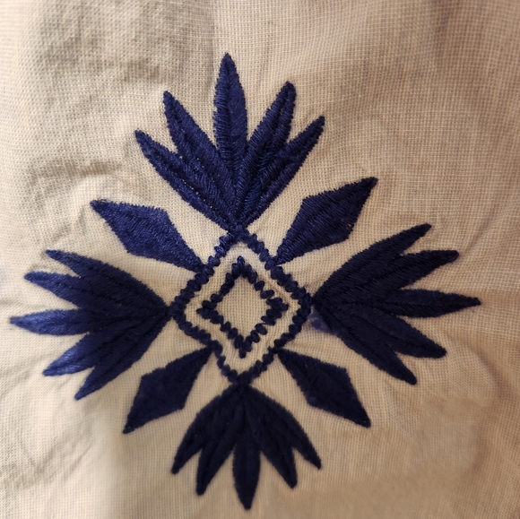 Anthropologie THML Women's Dress (or Tunic) Off Shoulder Fair Isle Size Small - Picture 3 of 7